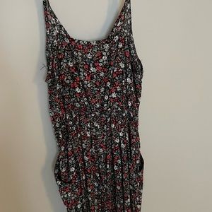 H&M floral adjustable romper